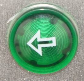 Picture of Plain Bezel Warning Light Green Indicator