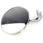 chrome-and-stainless-extended-arm-round-wing-or-door-mirror-160mm-pair