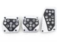 Picture of Alloy/Black Pedal Pad Set of 3