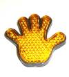 Picture of Amber Side Marker Reflectors Hand Shaped