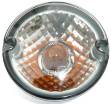 Picture of 95mm Indicator Clear Lens Amber Bulb Pair