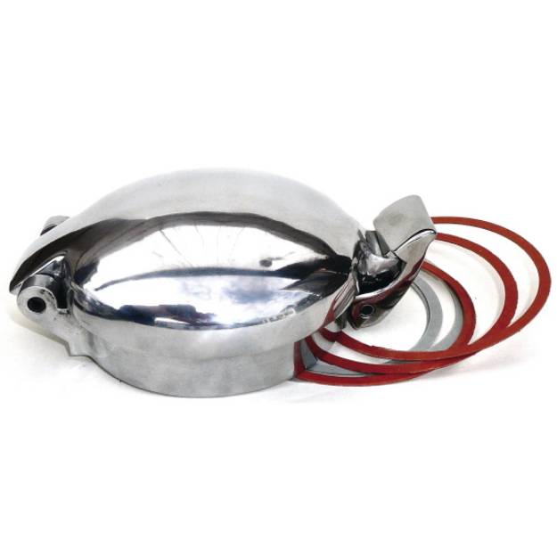Picture of 3 1/2" BSP Aston Polished Alloy Fuel Cap