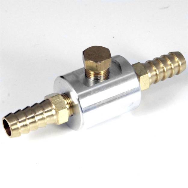 Picture of Fuel Pressure Gauge Inline Adapter for 10mm Hose