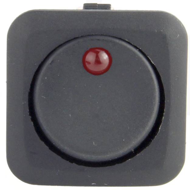 Picture of Square Rocker Switch Illuminated Red