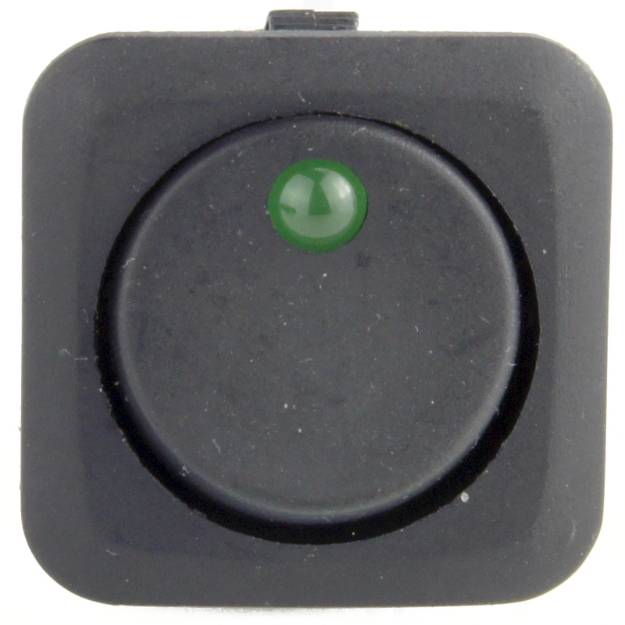 Picture of Square Rocker Switch Illuminated Green