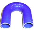 Picture of Blue 180 Degree Silicone Hose Bend 32mm ID