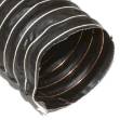 Picture of 83mm (3 1/4") Black Silicone Duct Hose Per Metre