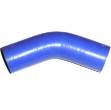 Picture of Blue 38mm (1 1/2") ID 45 Degree Elbow With 4In Legs