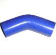 Picture of Blue 45mm (1 3/4") ID 45 Degree Elbow With 4In Legs