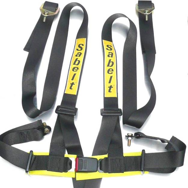 black-long-sabelt-4pt-clubman-seatbelt-harness