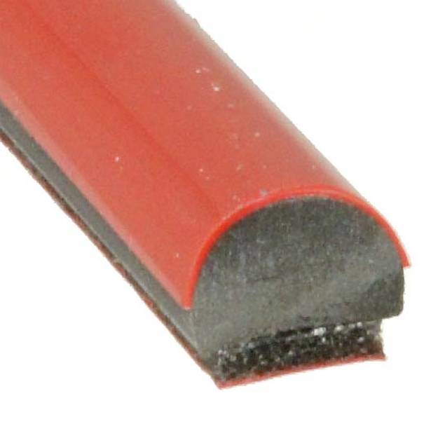 Rote Glänzende Zierleiste 7mm x 5mm