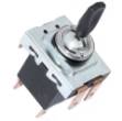 Picture of Lucas Style Black Paddle Toggle Switch Off On On