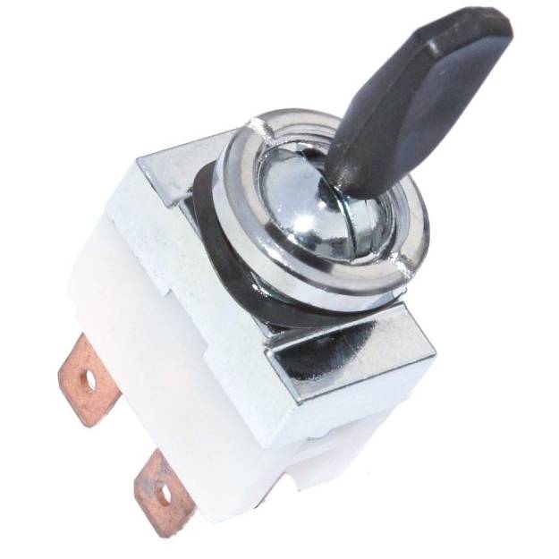 Picture of Lucas Style Black Paddle Toggle Switch On On Changeover