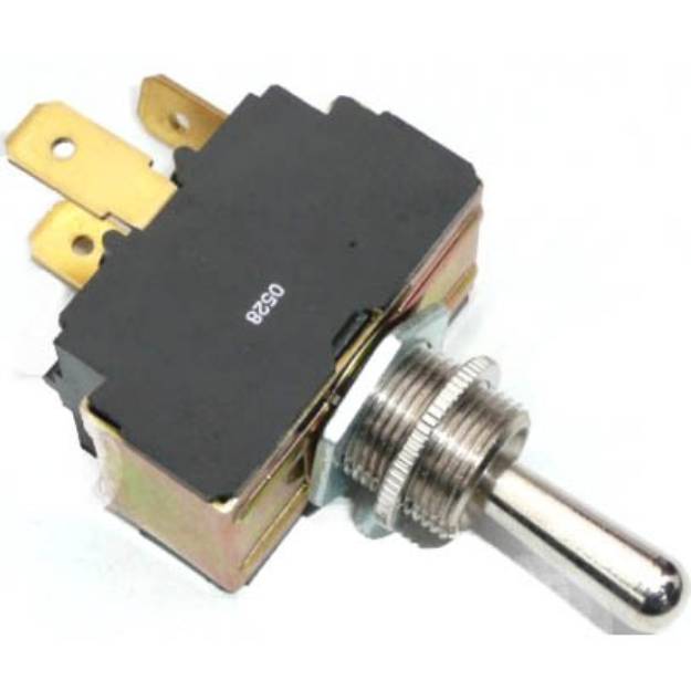 Picture of Heavy Duty Chrome Toggle Switch Off-On(1)-On(1+2)