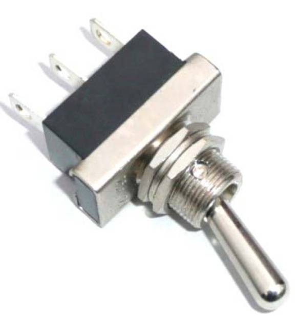 Picture of Heavy Duty Chrome Toggle Switch On-Off-On