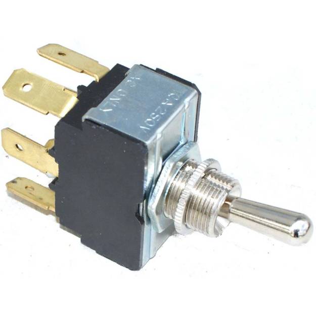 Picture of Heavy Duty Toggle Switch On-On Changeover Double Pole