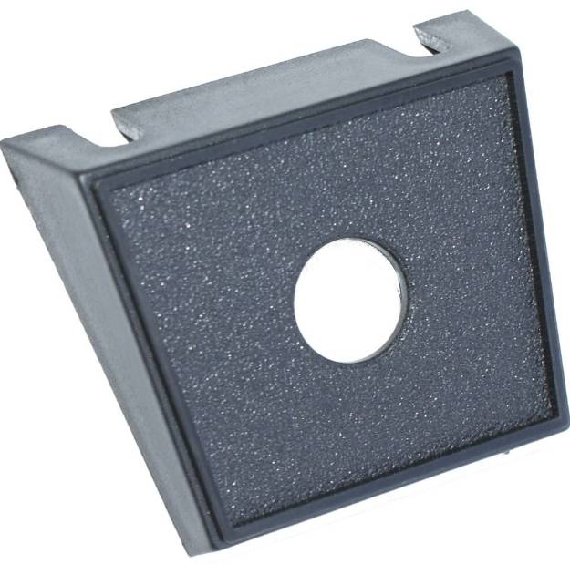 Picture of Black Single Round Hole Switch Panel