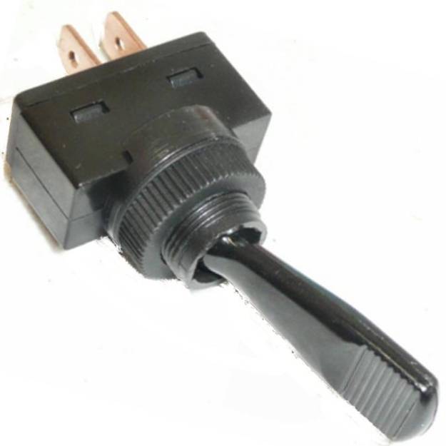 Picture of Black Nylon Toggle Switch On/Off