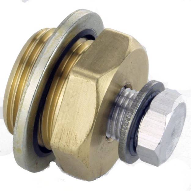 Picture of Brass Adapter M22 - M10 x 1mm With Plug