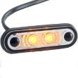 Picture of LED Side Repeater / Marker Lamp Clear Lens 83mm