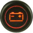 Picture of Black Billet Aluminium Battery Warning Light