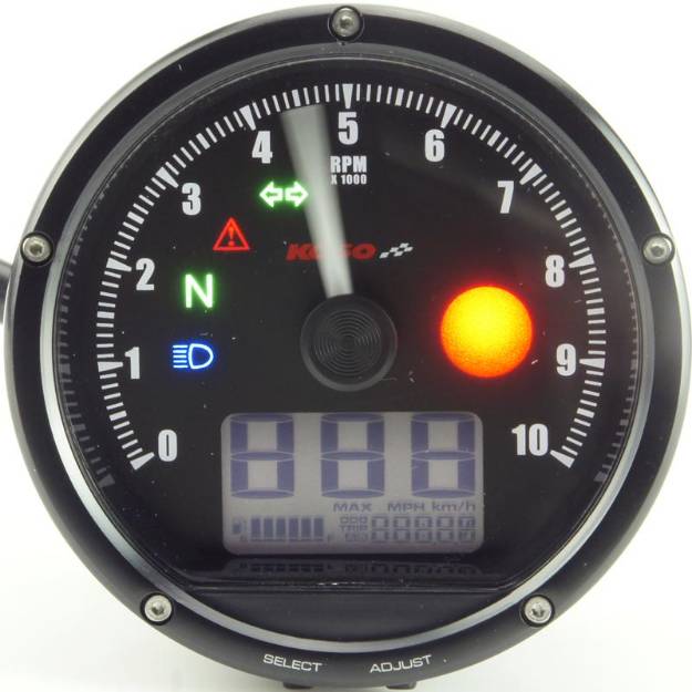 Picture of 85mm Diameter Multi Function Digital Meter