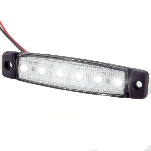 Picture of 96mm White Front Marker / Side Light