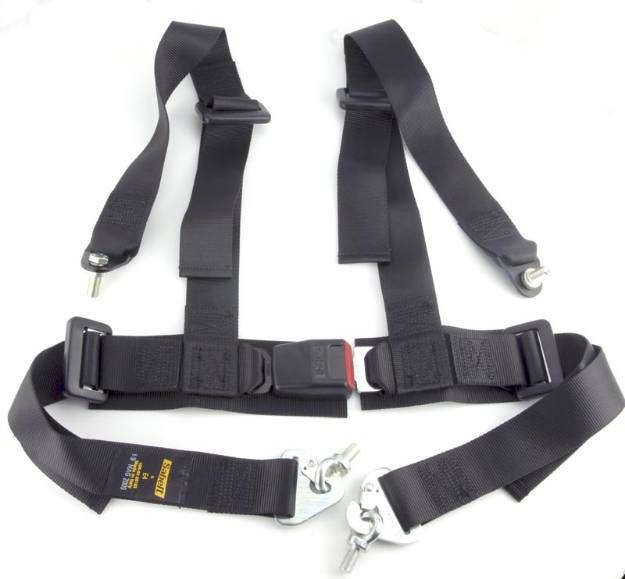 Picture of Plain Black Short Sabelt Harness Seatbelt 