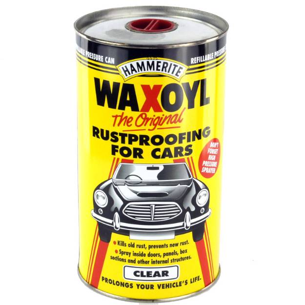 Picture of Hammerite Waxoyl Refillable Pressure Can Clear 2.5 Litre