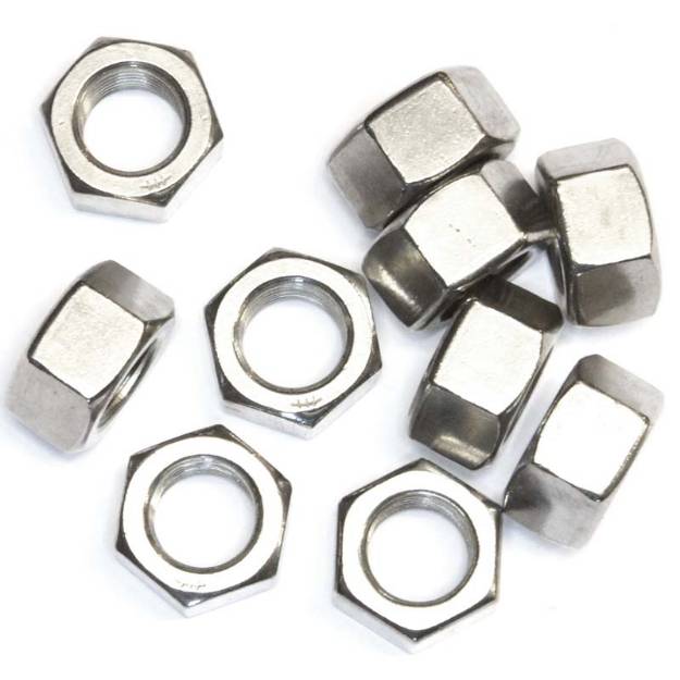 12-unf-stainless-plain-nuts-pack-of-10
