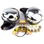 Picture of Twin Tone Electric Horns Chrome