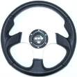 Picture of 345mm Steering Wheel Brushed Aluminium