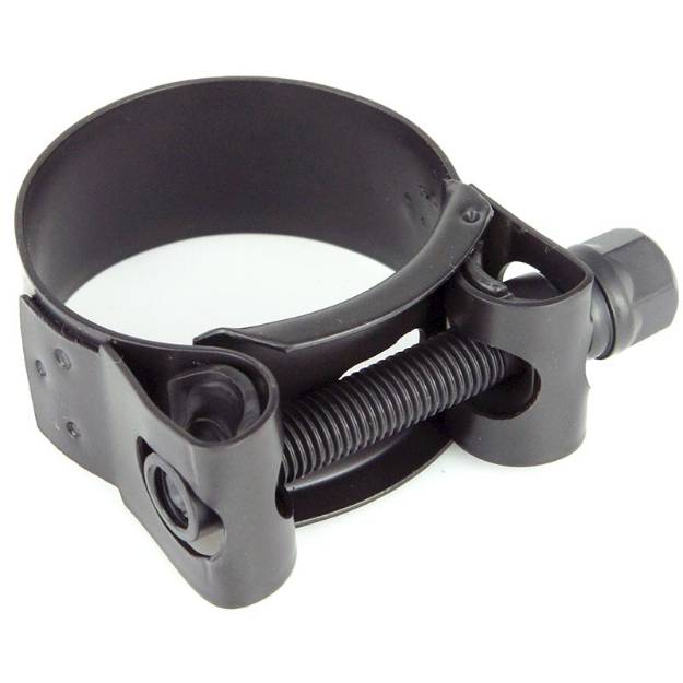Picture of Black Stainless Steel Exhaust Clamp 37 - 40 mm