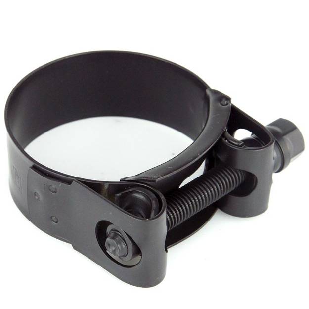 Picture of Black Stainless Steel Exhaust Clamp 43 - 47 mm