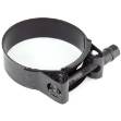 Picture of Black Stainless Steel Exhaust Clamp 59 - 63 mm