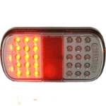 clear-lens-rectangular-led-stop-tail-indicator-lamps-with-reflector-158mm
