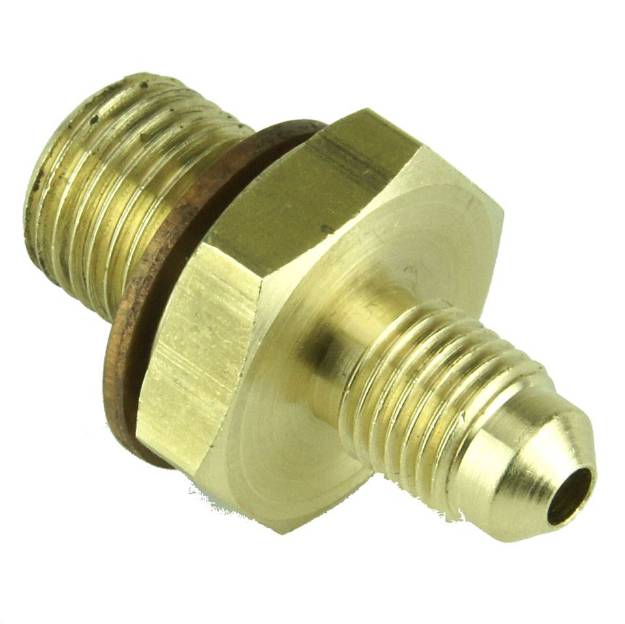 Picture of Brass Union 1/2" UNF Male to 3/8" UNF male