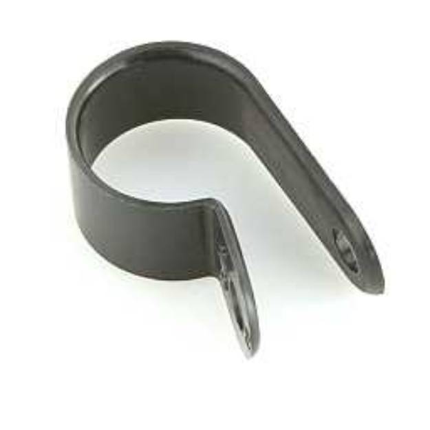 Picture of Black Nylon P-Clips 25mm Pack of 10