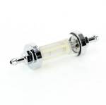 108mm-fuel-filter-glass-chrome-with-6mm-hose-tails