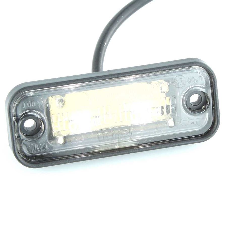 Unterputz LED Kennzeichenbeleuchtung