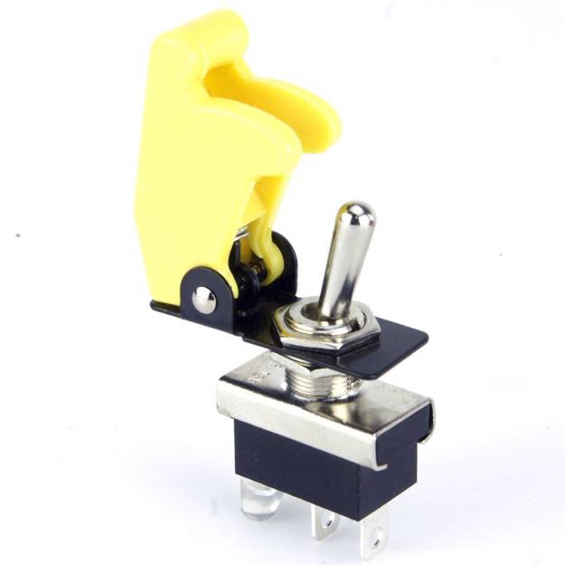 Picture of YELLOW Doomsday Toggle Switch Cover