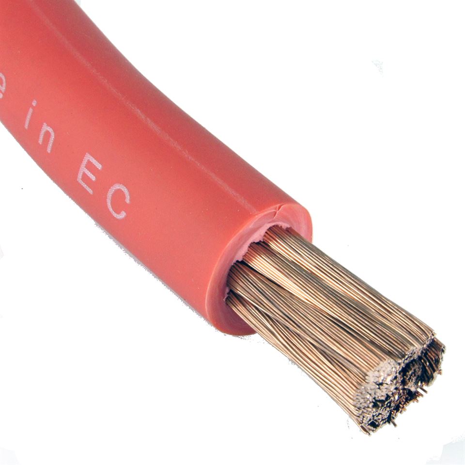 485 amp 70mm² Battery Cable Red Per Metre