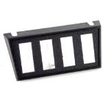 black-quad-rectangular-hole-switch-panel