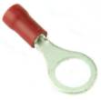 Picture of Red Pre Insulated Crimp Ring Terminals 8mm 50pcs