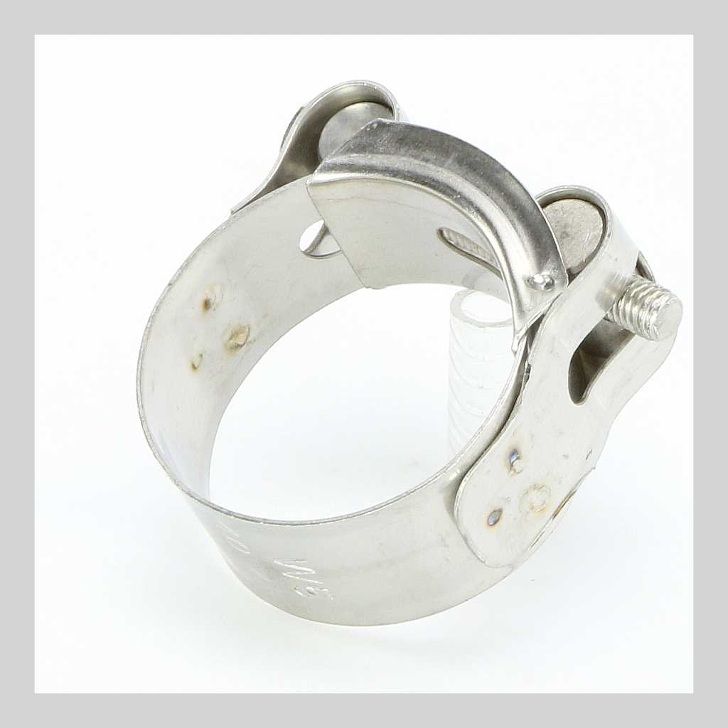 Stainless Steel Exhaust Clamp 40 - 43 mm | Car Builder - Kit & Classic
