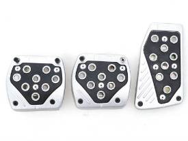 Picture of Alloy/Black Pedal Pad Set of 3