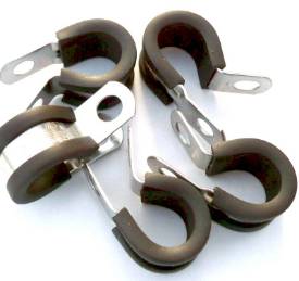 Picture of Stainless Steel P-Clips 13mm Pack of 5
