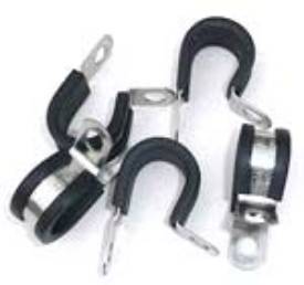 Picture of Stainless Steel P-Clips 16mm Pack of 5