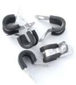 Picture of Stainless Steel P-Clips 8mm Pack of 5