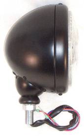 Picture of Complete Headlamp Black 7"